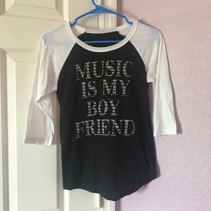 Music Baseball Tee